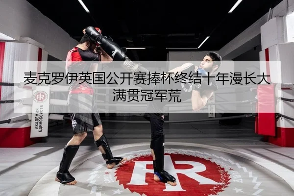 麦克罗伊英国公开赛捧杯终结十年漫长大满贯冠军荒